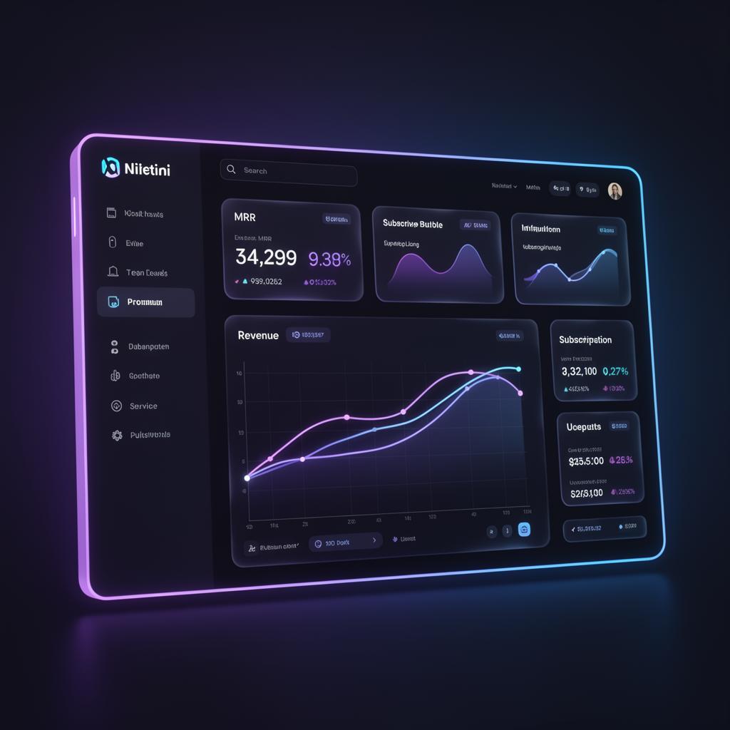 AI SaaS Platform template preview